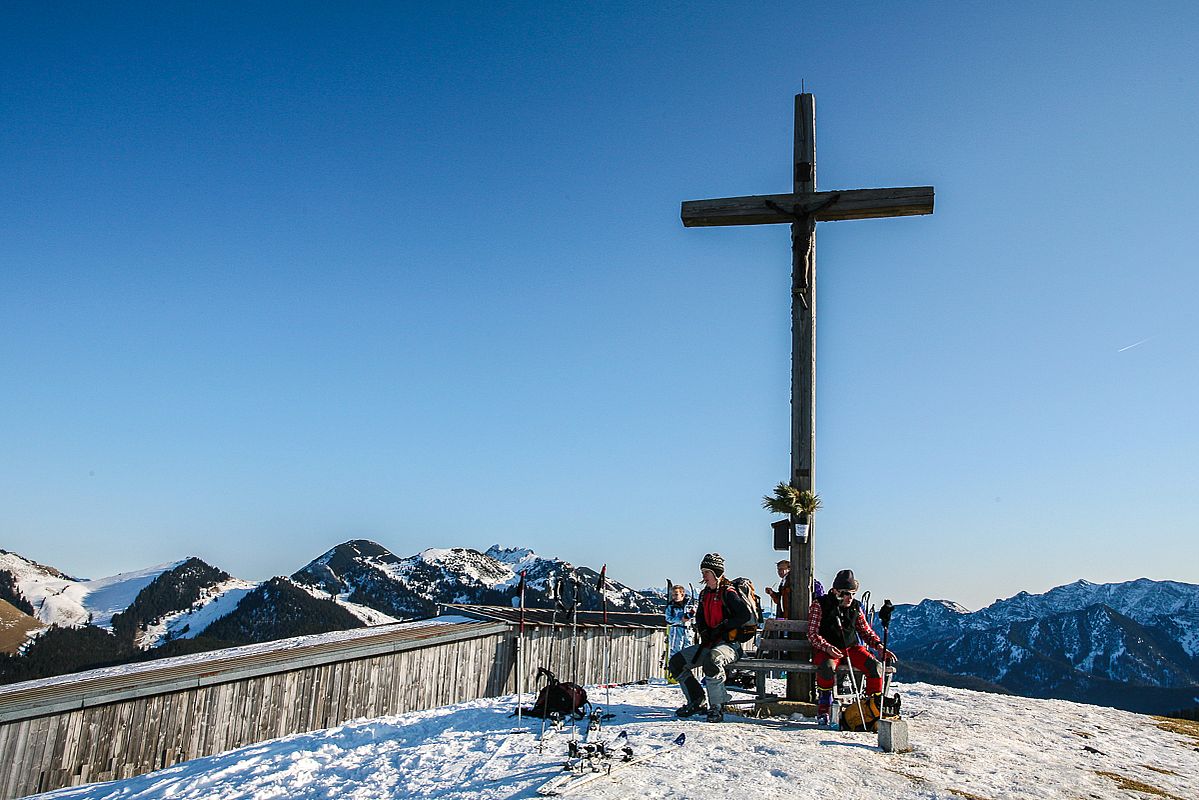 Gipfelrast am Roßkopf 
