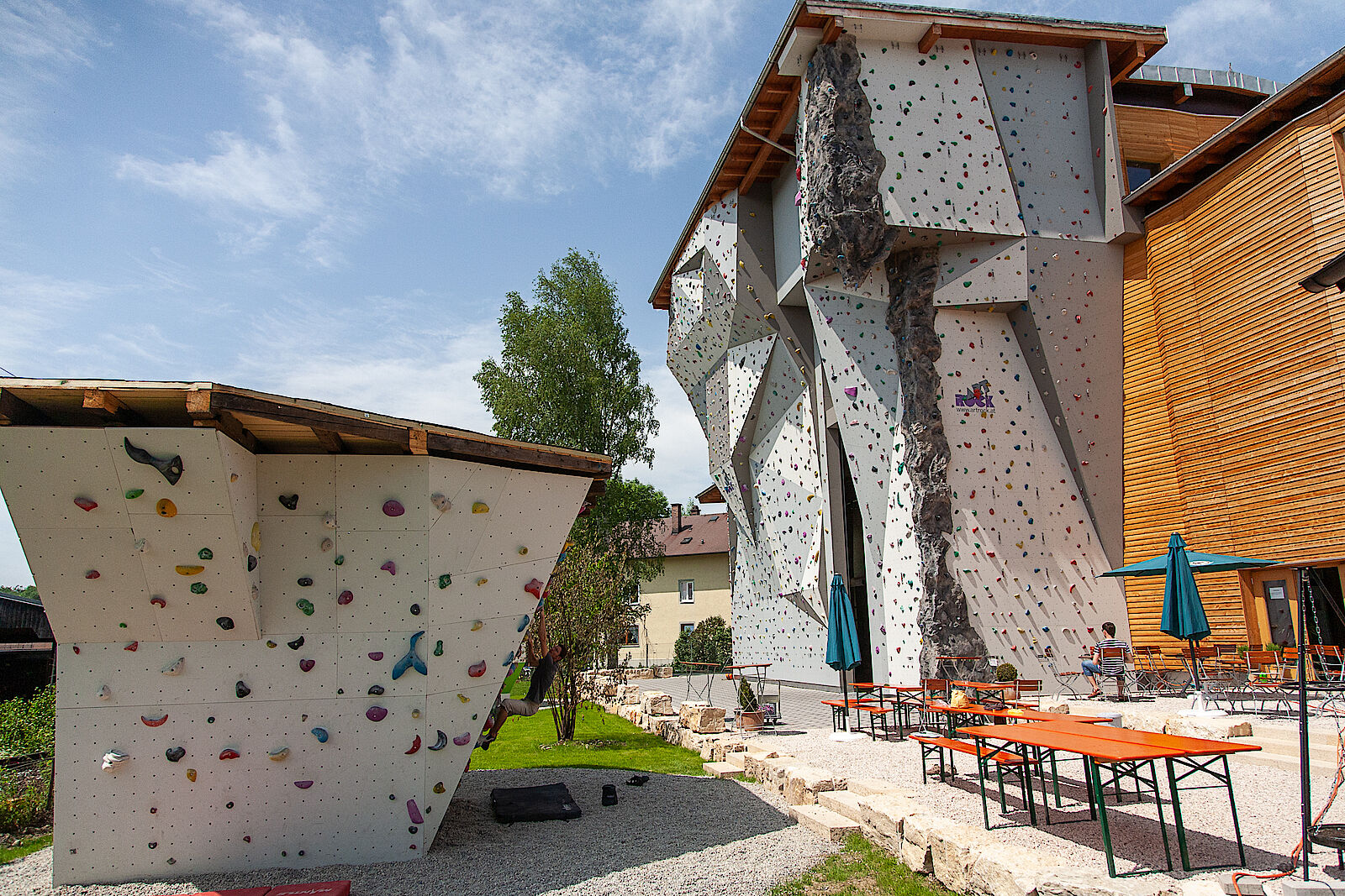 Die Kletterhalle Rosenheim in Stephanskirchen