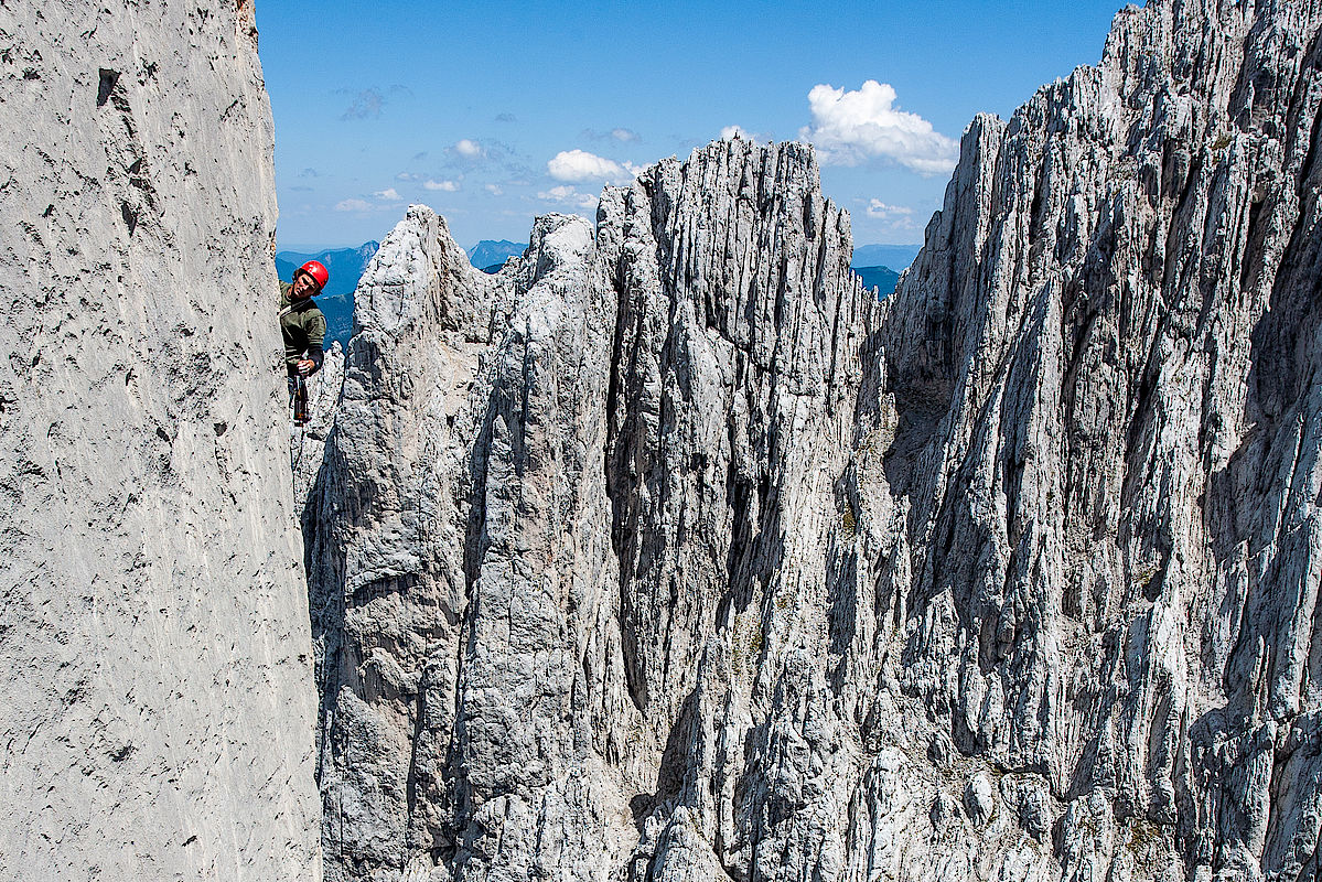 Klettern im Wilden Kaiser