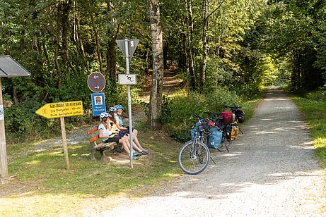 Auf der Passhöhe bei Konzell