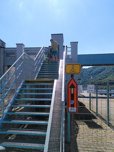 Die unnötige Schikane an der Staustufe