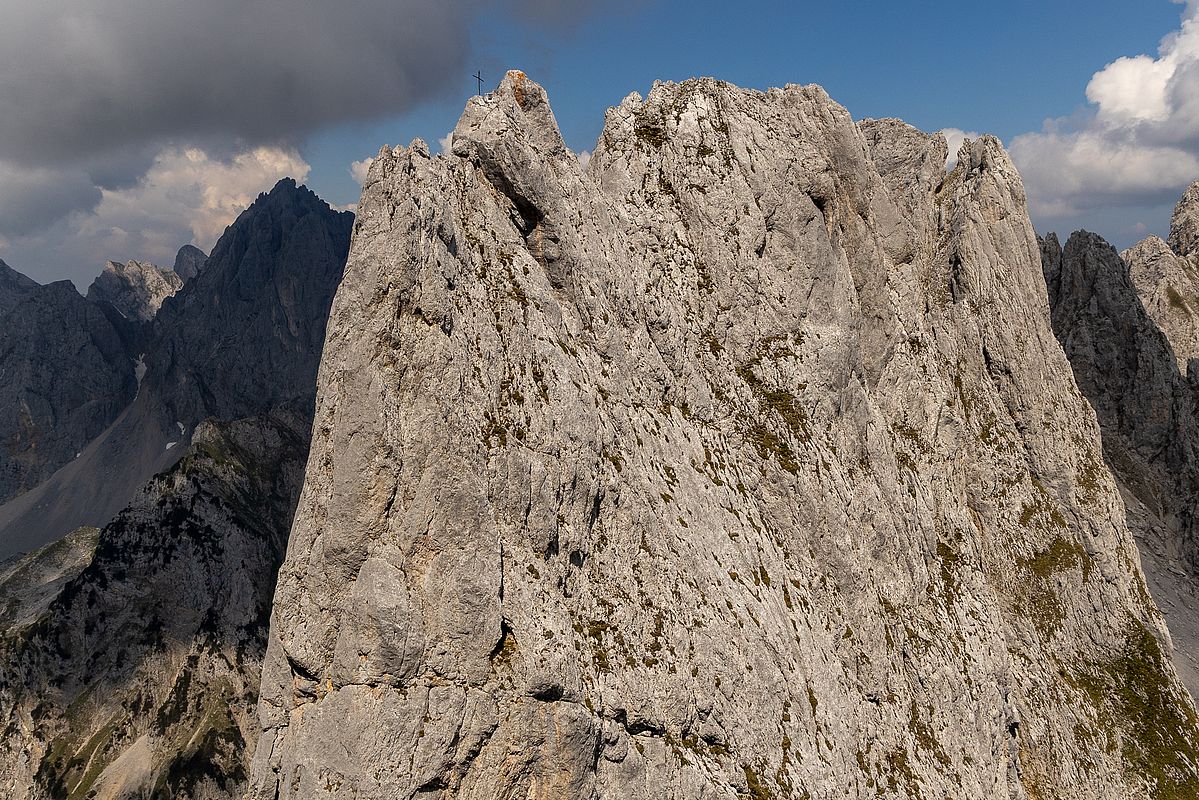 Blick vom Daumen zu den Törltürmen