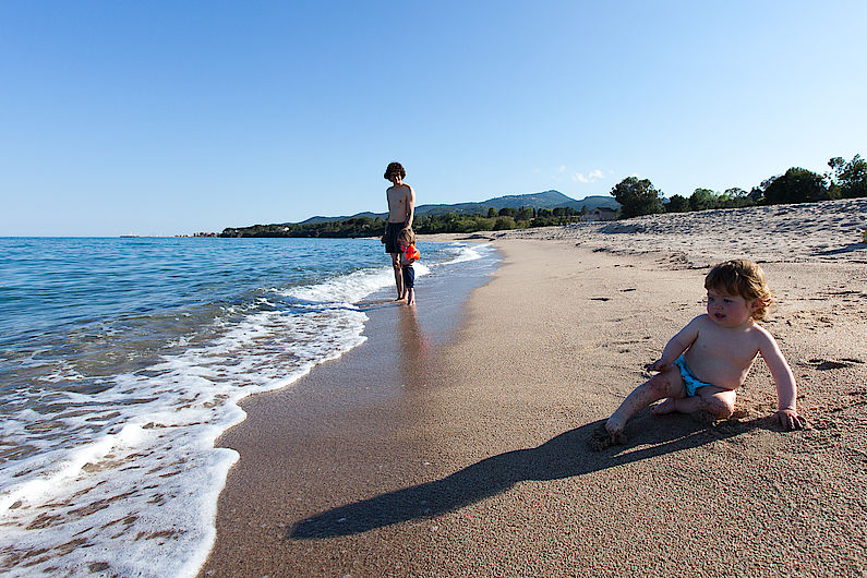 Am Strand von Solenzara