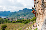 Klettergebiet Noriglio bei Rovereto