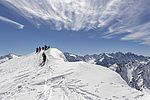 Paradeblick ins Bergell vom Gipfel