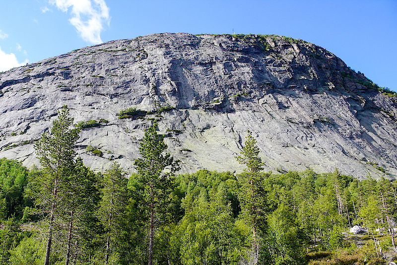 Der Løefjell ist der beste und abwechslungsreichste Kletterberg im Setesdal