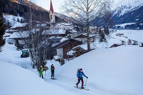 Start in Kematen im Pfitschertal. Start in Kematen im Pfitschertal.