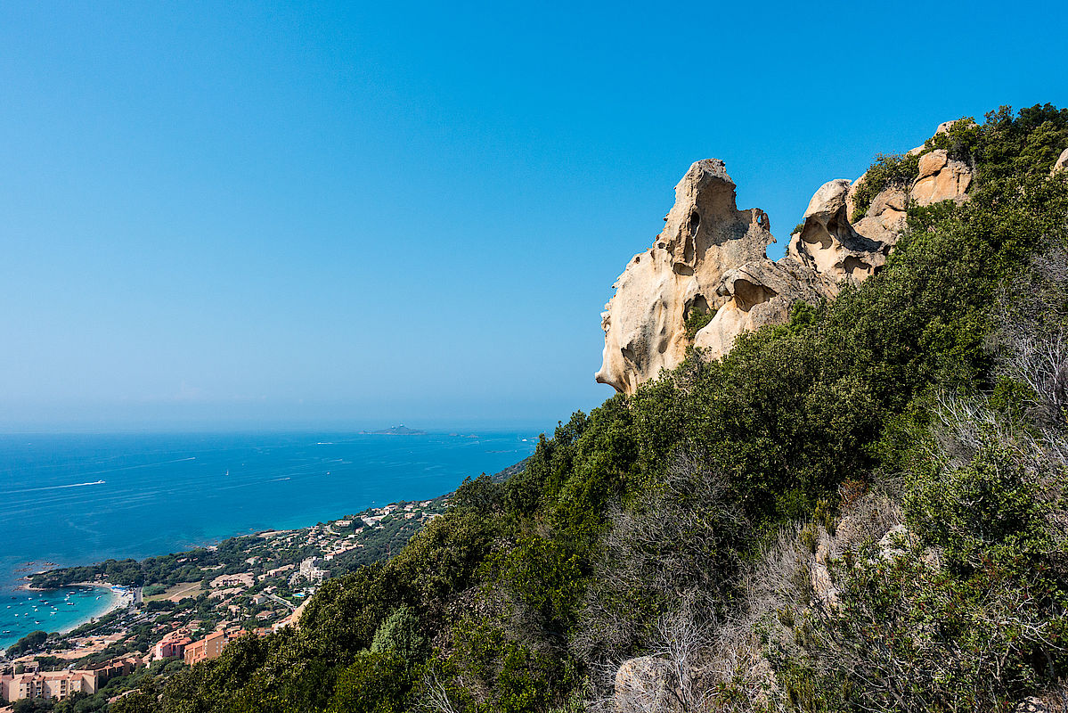 Der Sektor Barbicaghja bei Ajaccio