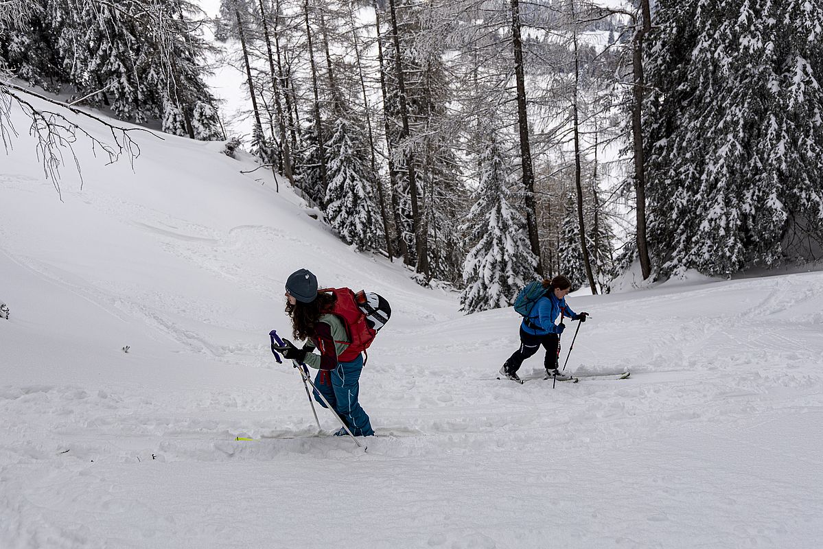 Aufstieg durch die Saugasse