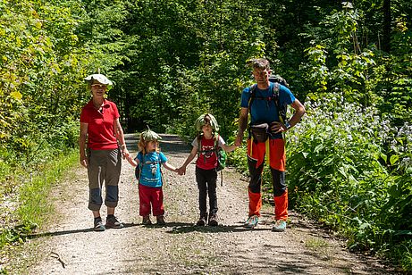 Bei Wanderungen mit der Familie sind weiterhin keine Kontaktbeschränkungen zu beachten Bei Wanderungen mit der Familie sind weiterhin keine Kontaktbeschränkungen zu beachten