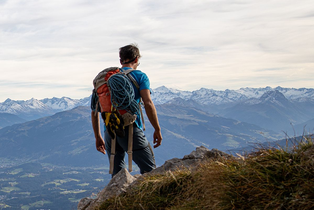 Langer Abstieg ins Tal