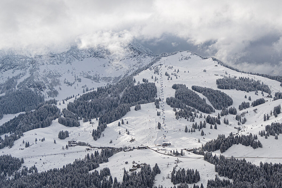 Viel Betrieb im Skigebiet Sudelfeld und am Vogelsang