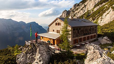 Hütten in den Berchtesgadener Alpen