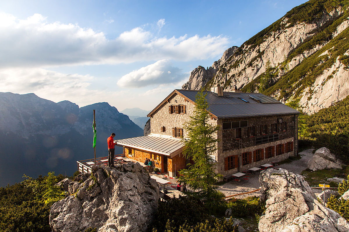 Hütten in den Berchtesgadener Alpen