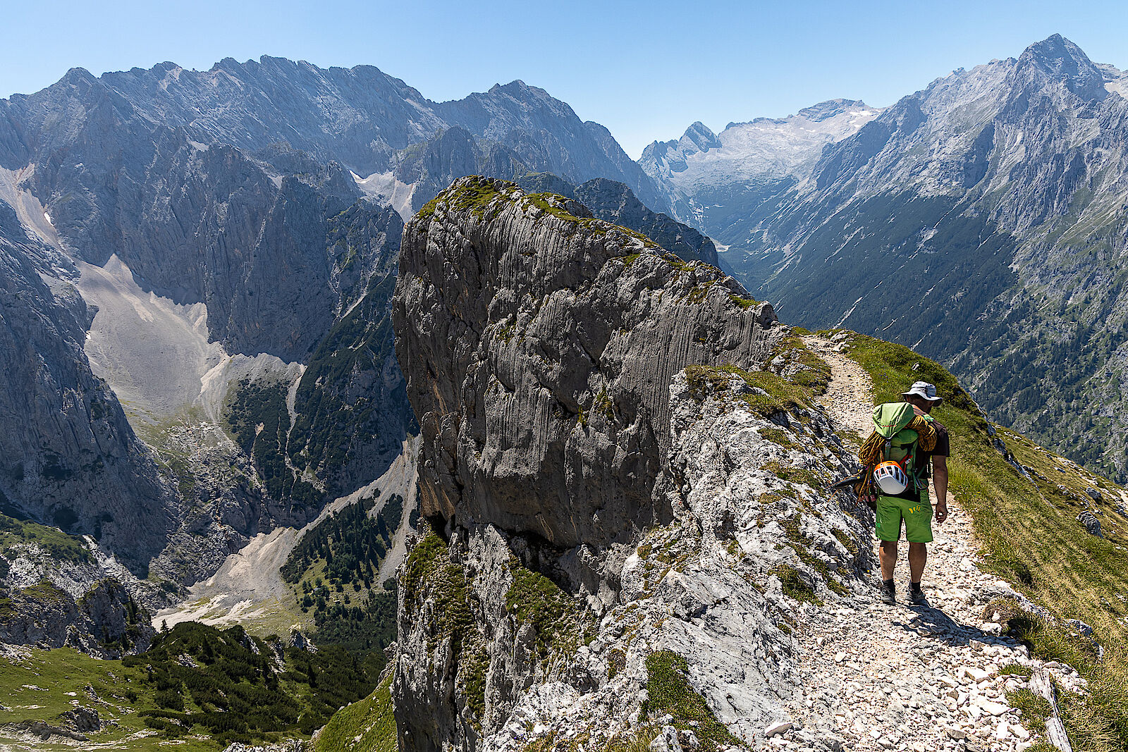 Tiefblick ins Oberreintal