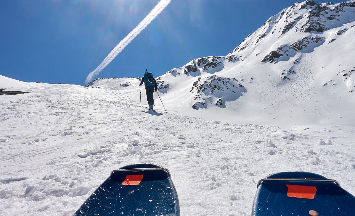 Unterwegs zum Gipfel des Samerschlag