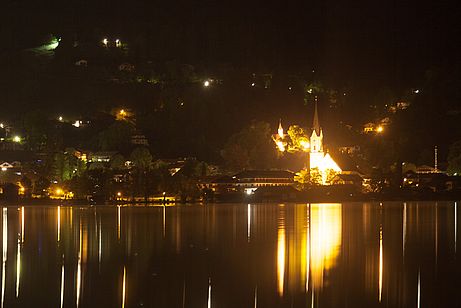 Nachtstimmung am Schliersee Nachtstimmung am Schliersee