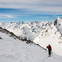 Skitouren um die Amberger Hütte