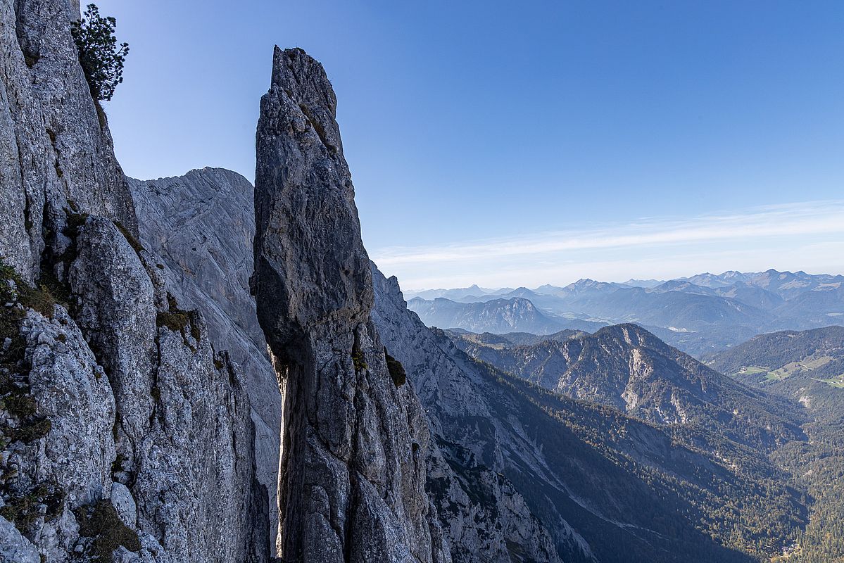Sobald man vor diesem Turm steht ist das schwierigste vorbei