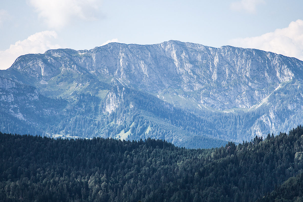 Die Nordwand der Benediktenwand