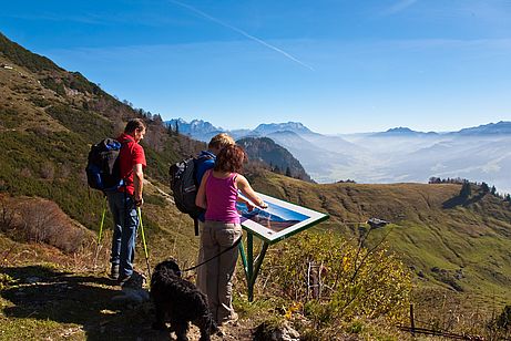 Panoramablick von der Ackerlhütte 