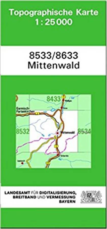 TK 25 Bayern TK 25 Rahmenkarten Bayern