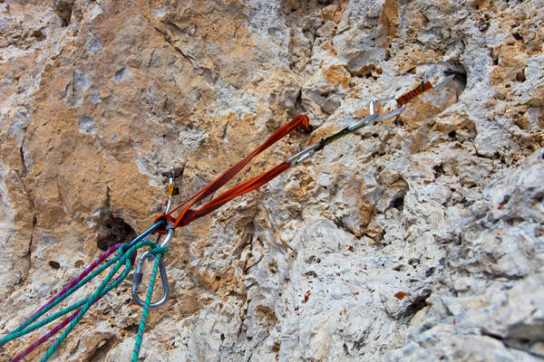 Alpiner Standplatz in den Dolomiten Alpiner Standplatz in den Dolomiten