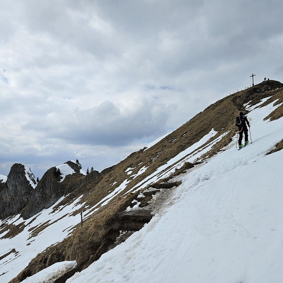 Die letzten Meter zur Rotwand
