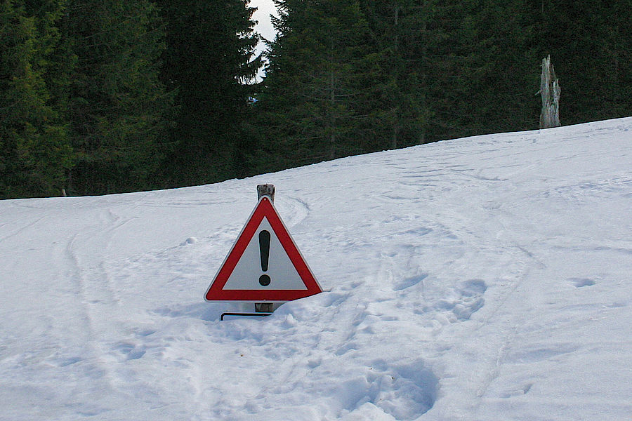 Aufstieg oberhalb der Dalsenalm