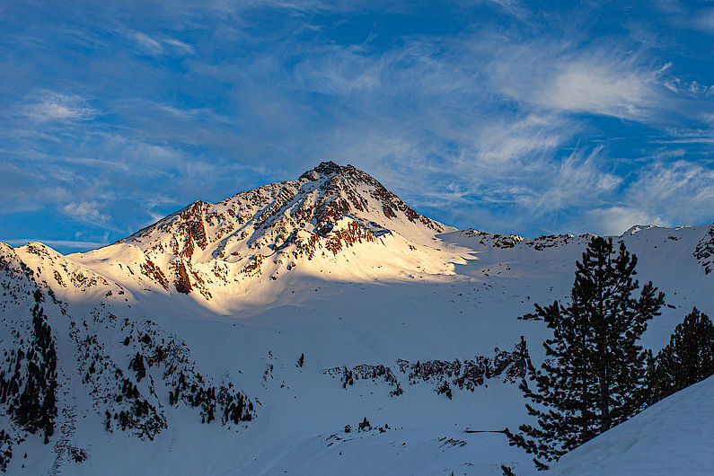 Blick zurück nach dem Gegenanstieg