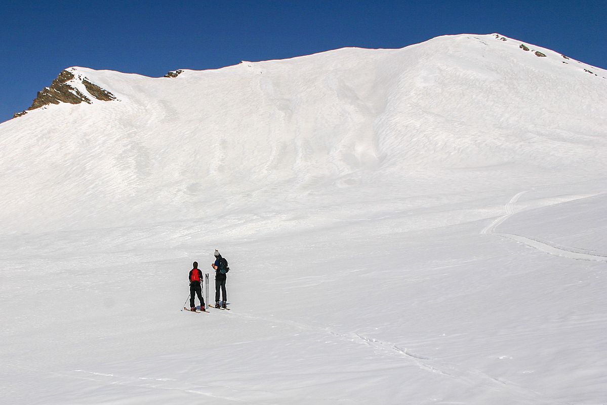 Vor der Südflanke des Bidara 