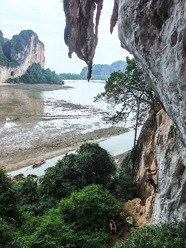 Melting Wall in Tonsai, Thailand