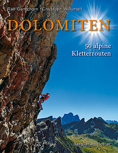 Buchtitel vom Bildband Dolomiten, Rother