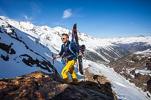 Skitourenabschluss im Langtauferertal