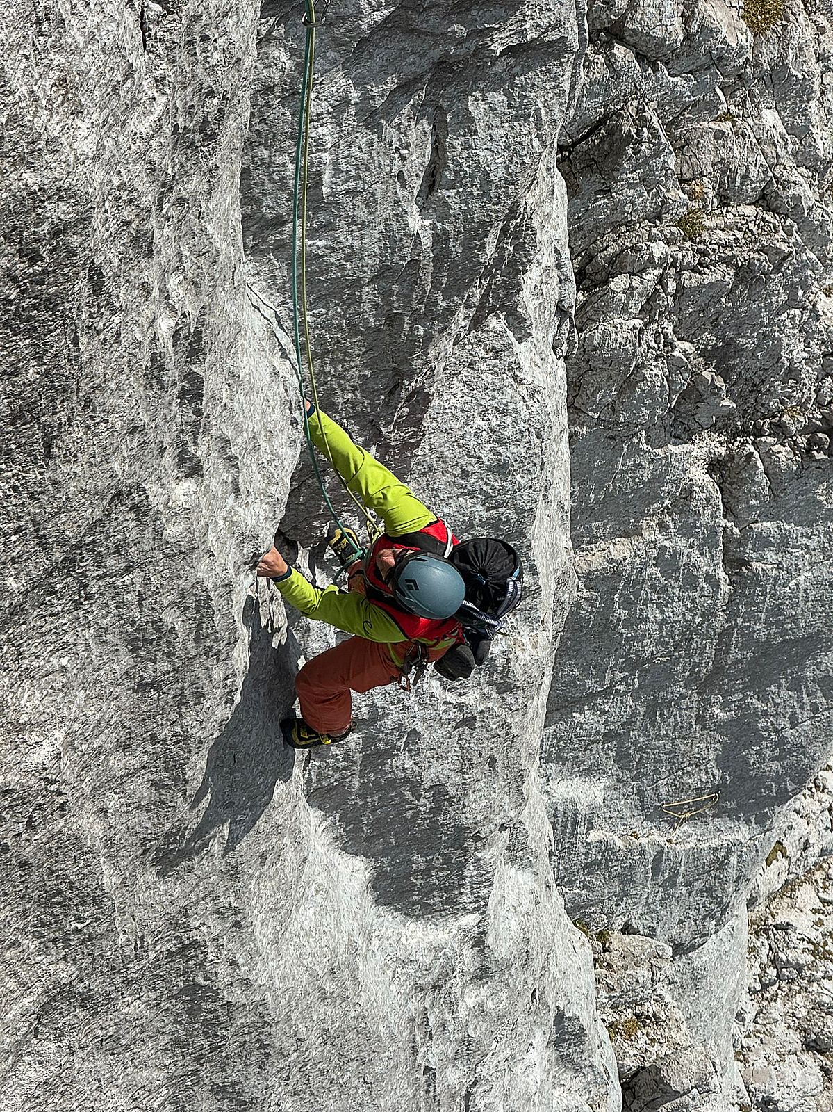 Predigtstuhl-Westwand, Kletterroute "Gral"