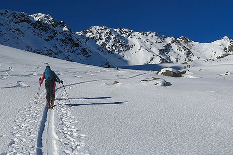 Tolles Skigelände im Steintal Tolles Skigelände im Steintal