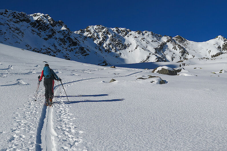 Tolles Skigelände im Steintal