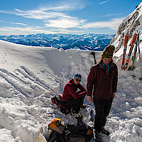 Skitour Schönwetterfensterl im Griesnerkar