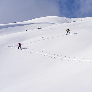 Aufstieg zur Lampsenspitze