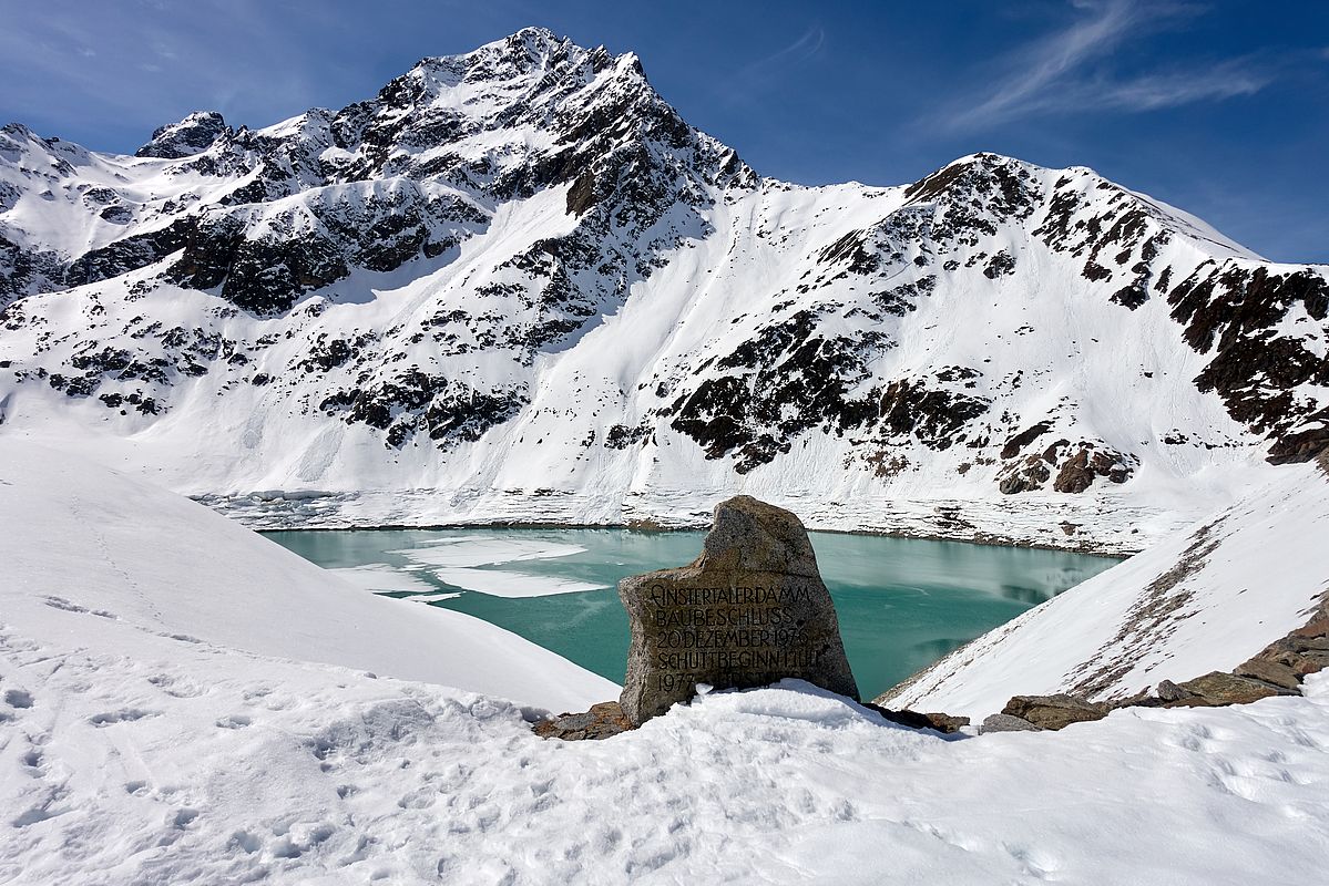 Der Speichersee Finstertal