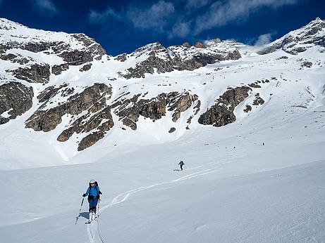 Abfahrt zum Schlegeisstausee Abfahrt zum Schlegeisstausee