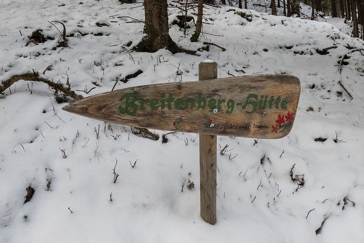 Alles gut ausgeschildert