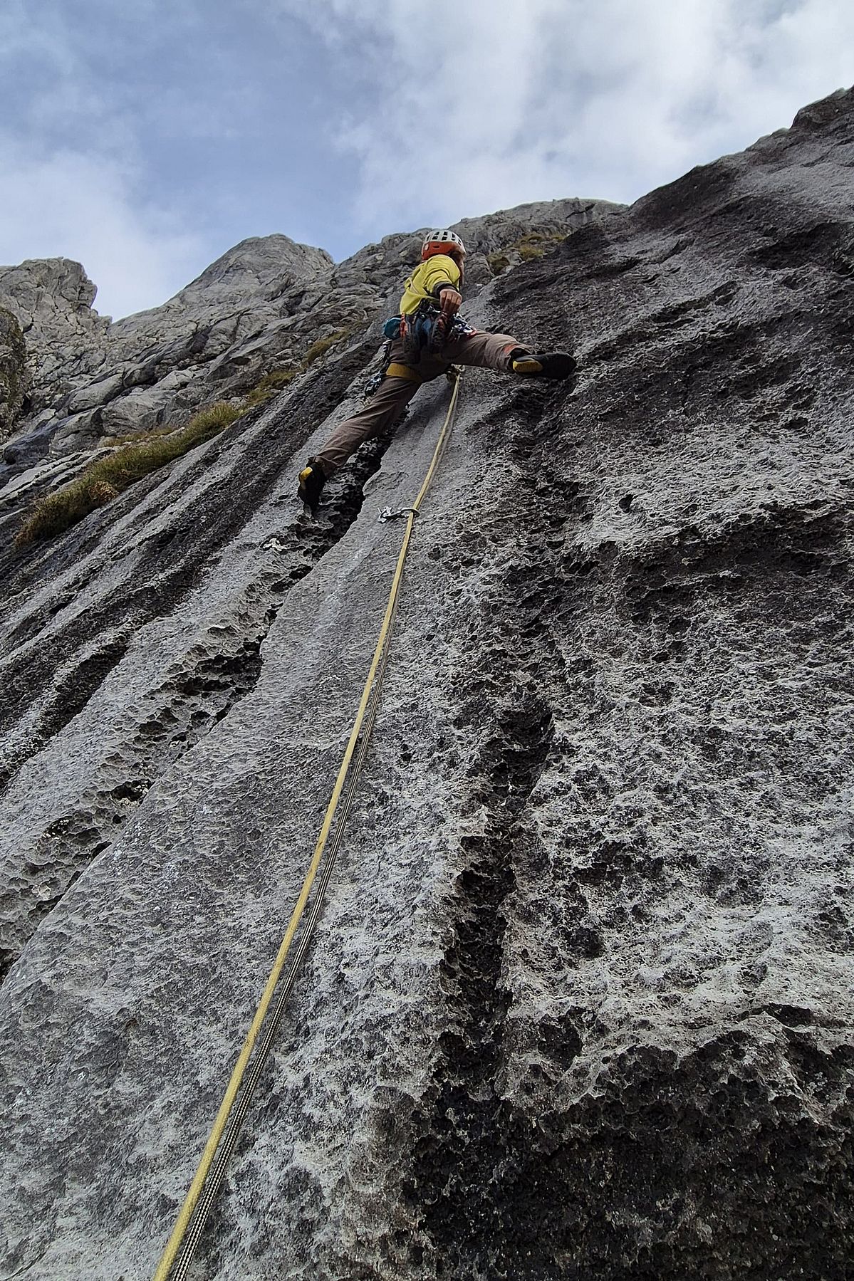 Foto aus der Route Sunny Side up, Kopfkraxen, Wilder Kaiser