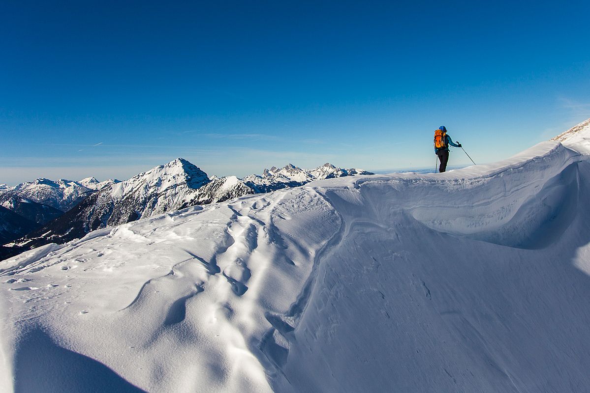 Thaneller und Tannheimer Berge im Hintergrund 