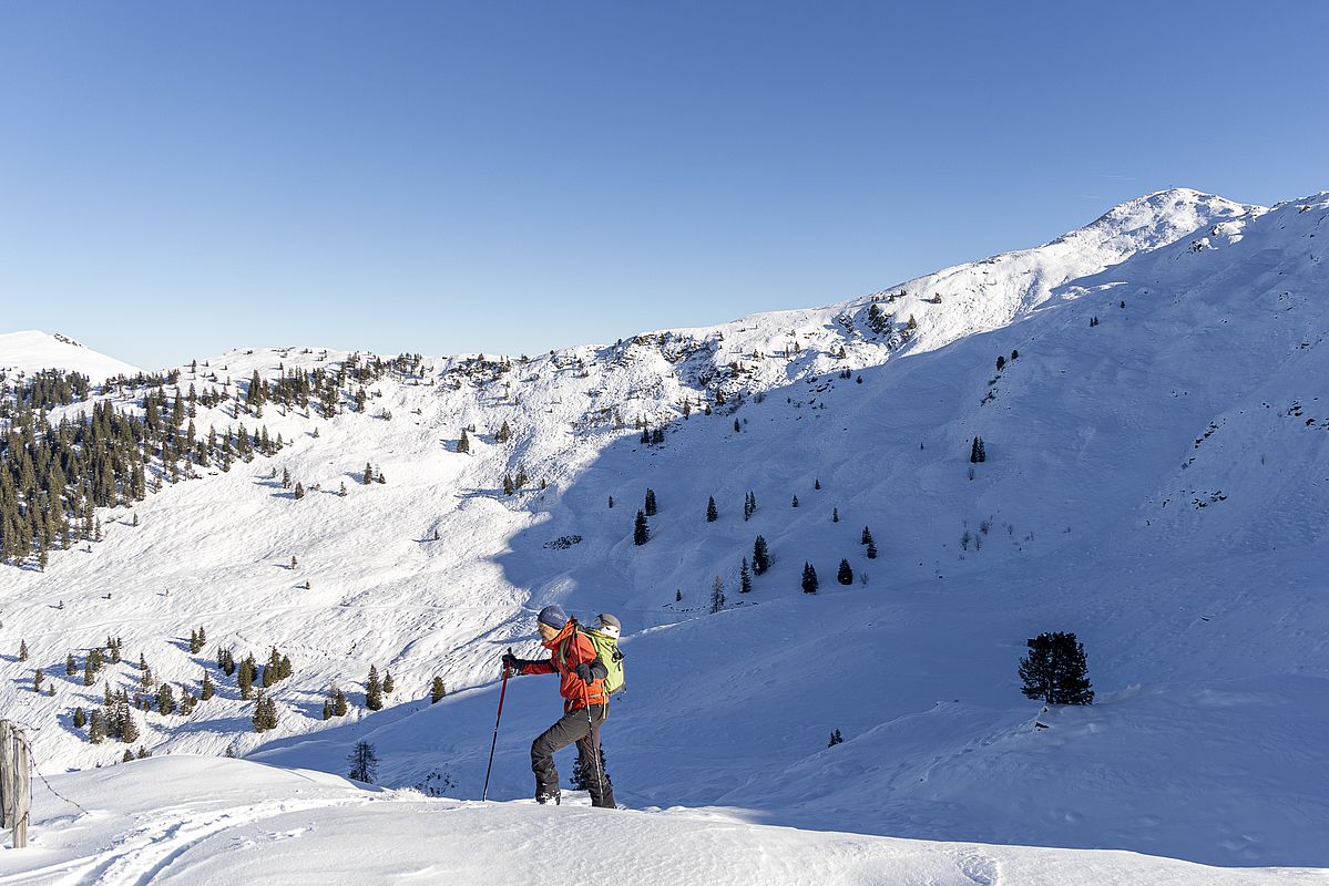 Am Nordrücken kommen wir in die Sonne