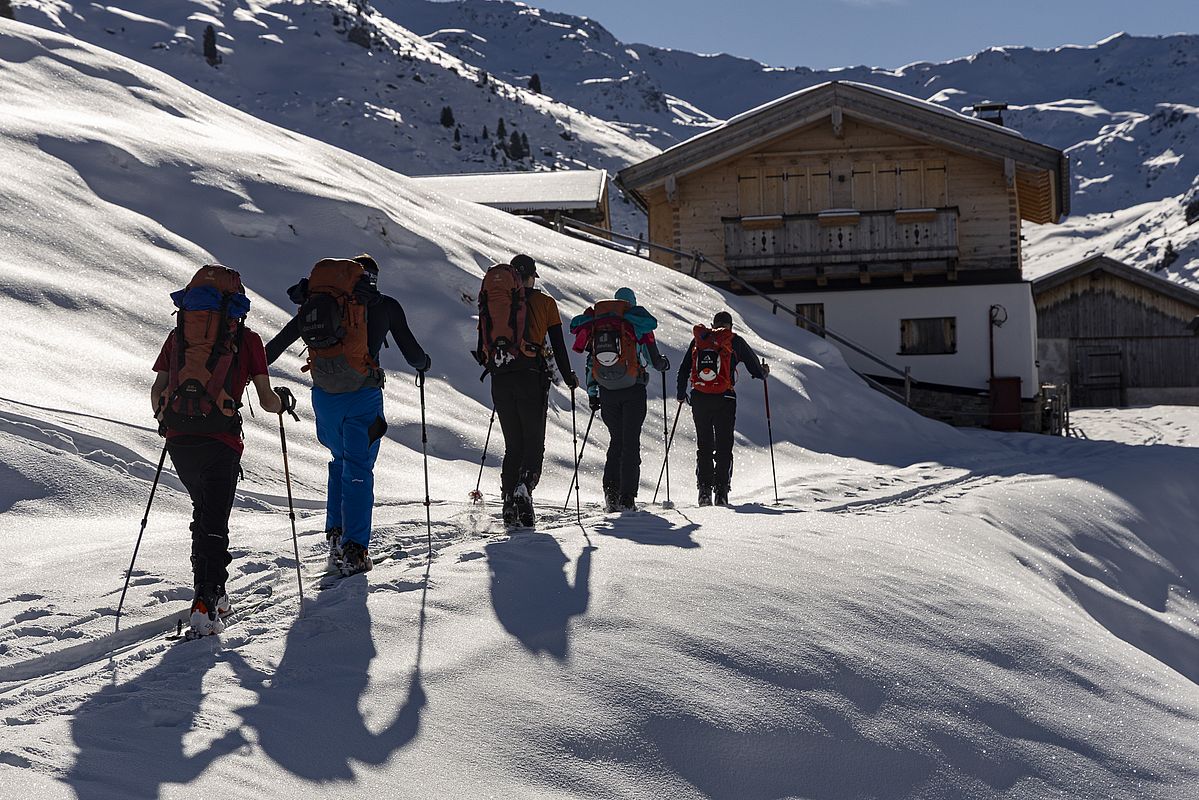 Aufstieg zum Rosskopf an der Nurpensalm