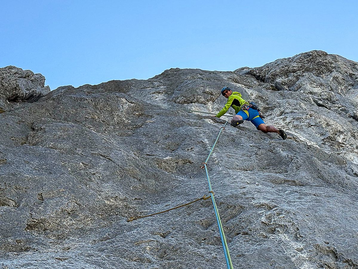 Predigtstuhl-Westwand, Kletterroute "Gral"