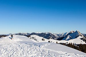 Nachmittagslicht am Gipfelgrat