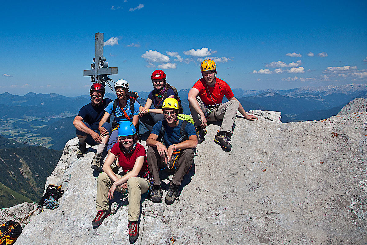 Die Alpenvereinsversicherung gilt für Vereinsveranstaltungen und private Touren der Vereinsmitglieder
