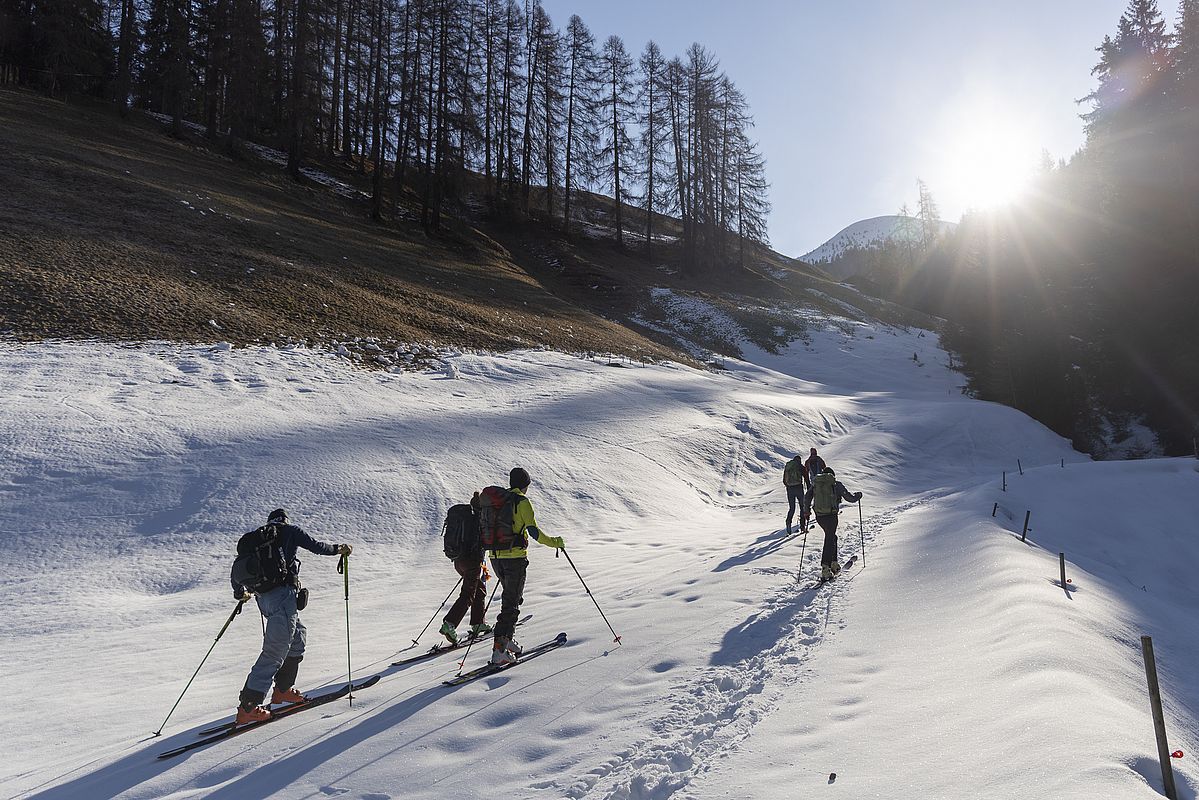 Kurz oberhalb vom Ausgangspunkt
